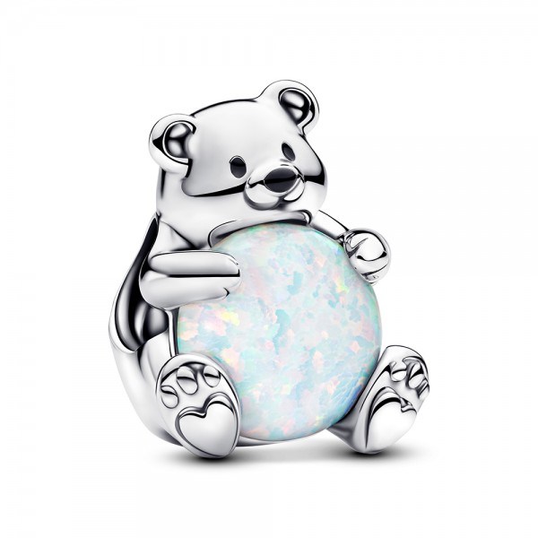 PANDORA Eisbär Charm 793589C01