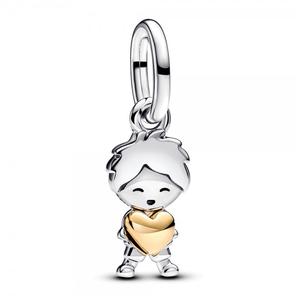 PANDORA Shine Happy Boy Charm-Anhänger 763602C00