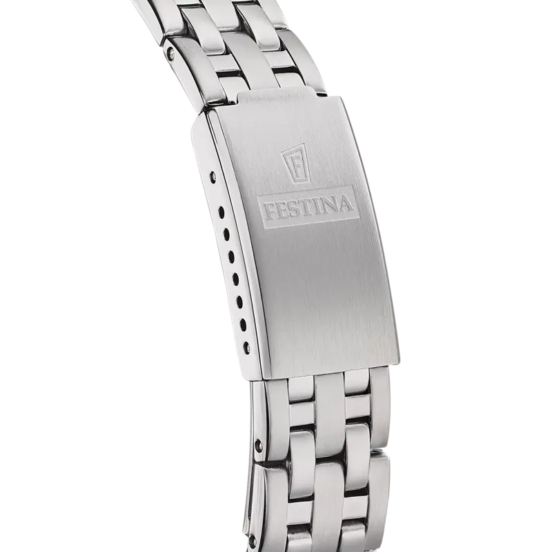 FESTINA Classic Bracelet Damenuhr Weiß mit Edelstahlarmband - F20455/5