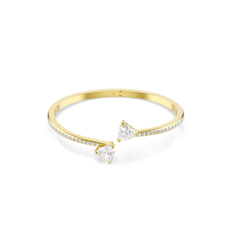 SWAROVSKI Mesmera Armreif Gold Weiß Herz Zirkonia Wonderclick - 5733474